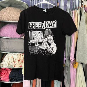 Green Day – "TV Wasteland" Band Tee  – Black